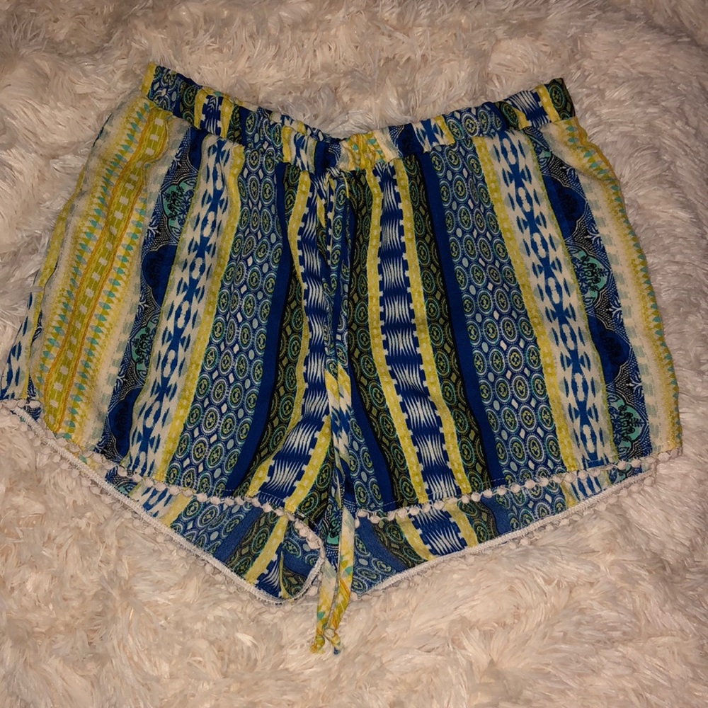 Tropical printed shorts
